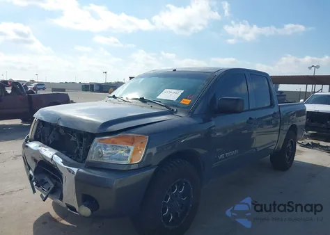 2010 Nissan Titan Se from USA, damaged, VIN 1N6BA0ED3AN311294